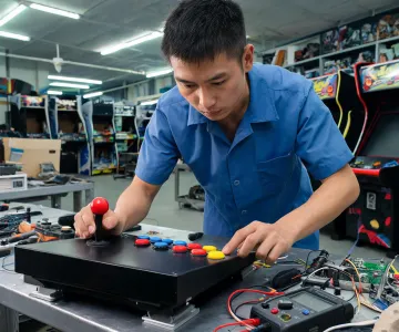 Arcade cabinet technician